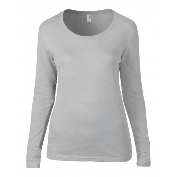 WOMEN’S FEATHERWEIGHT LONG SLEEVE SCOOP TEE