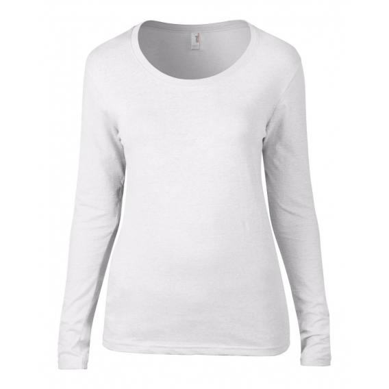 WOMEN’S FEATHERWEIGHT LONG SLEEVE SCOOP TEE