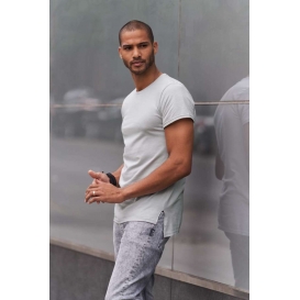 ADULT FASHION BASIC LONG & LEAN TEE