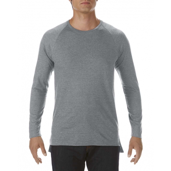 ADULT FASHION BASIC LONG & LEAN LONG SLEEVE RAGLAN TEE