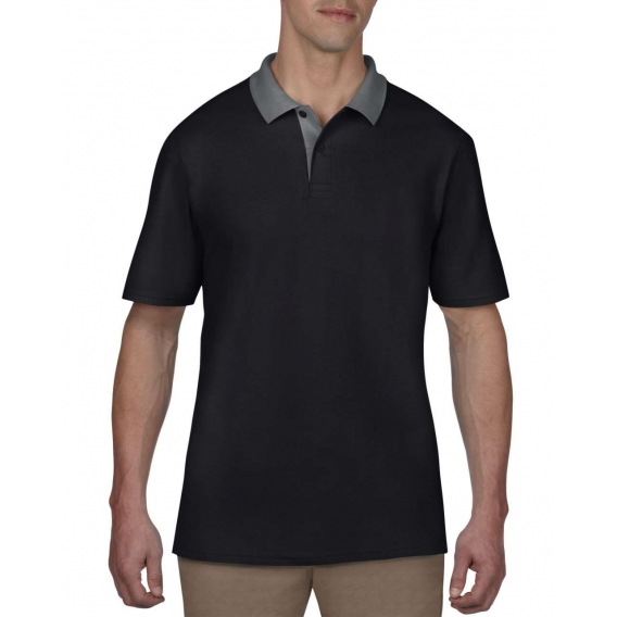 ADULT DOUBLE PIQUÉ POLO