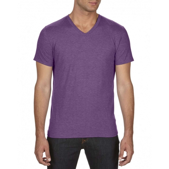 ADULT TRI-BLEND V-NECK TEE