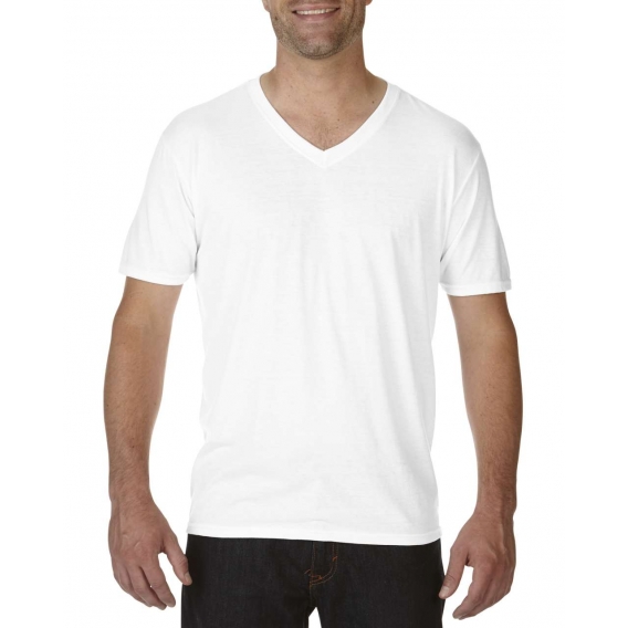 ADULT TRI-BLEND V-NECK TEE