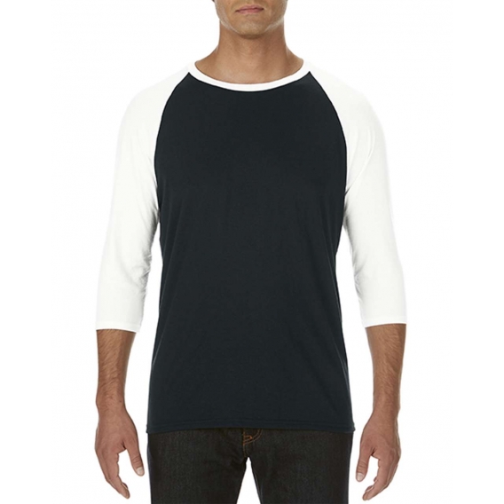 ADULT TRI-BLEND ¾ SLEEVE RAGLAN TEE