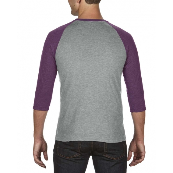 ADULT TRI-BLEND ¾ SLEEVE RAGLAN TEE