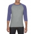 ADULT TRI-BLEND ¾ SLEEVE RAGLAN TEE