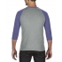 ADULT TRI-BLEND ¾ SLEEVE RAGLAN TEE