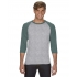 ADULT TRI-BLEND ¾ SLEEVE RAGLAN TEE