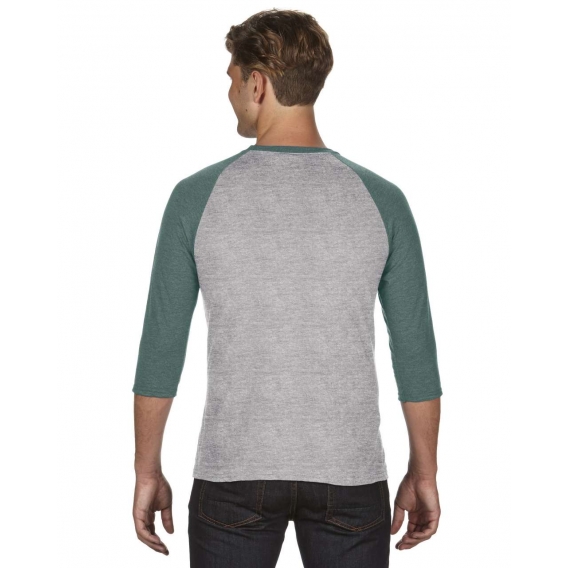 ADULT TRI-BLEND ¾ SLEEVE RAGLAN TEE