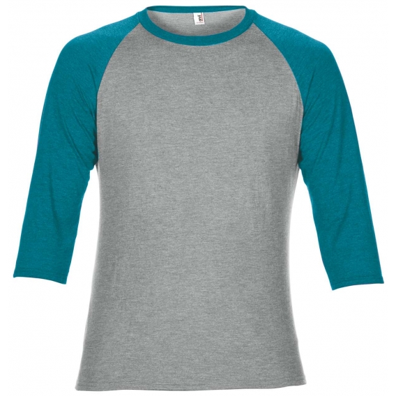 ADULT TRI-BLEND ¾ SLEEVE RAGLAN TEE