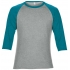 ADULT TRI-BLEND ¾ SLEEVE RAGLAN TEE