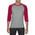 ADULT TRI-BLEND ¾ SLEEVE RAGLAN TEE