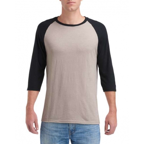 ADULT TRI-BLEND ¾ SLEEVE RAGLAN TEE