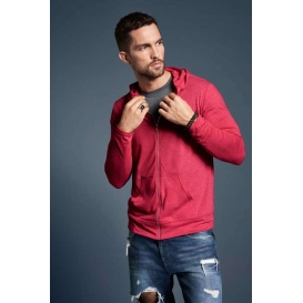 ADULT TRI-BLEND FULL-ZIP HOODED JACKET