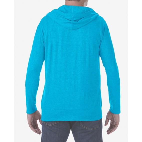 ADULT TRI-BLEND FULL-ZIP HOODED JACKET