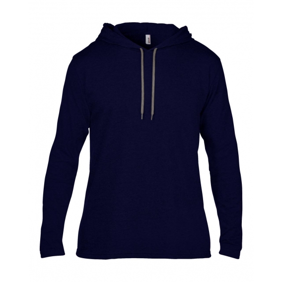 ADULT LIGHTWEIGHT LONG SLEEVE HOODED TEE