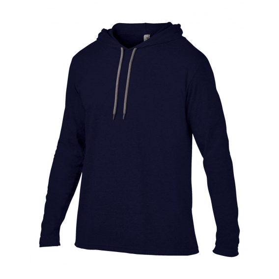 ADULT LIGHTWEIGHT LONG SLEEVE HOODED TEE