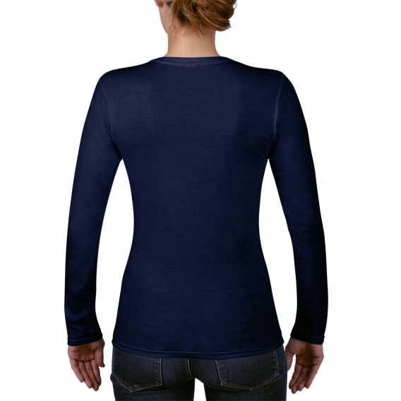WOMEN’S FASHION BASIC FITTED LONG SLEEVE TEE