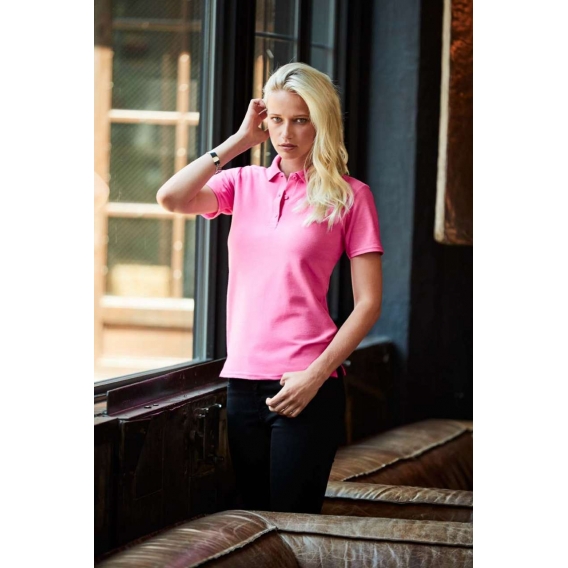 WOMEN’S DOUBLE PIQUÉ POLO