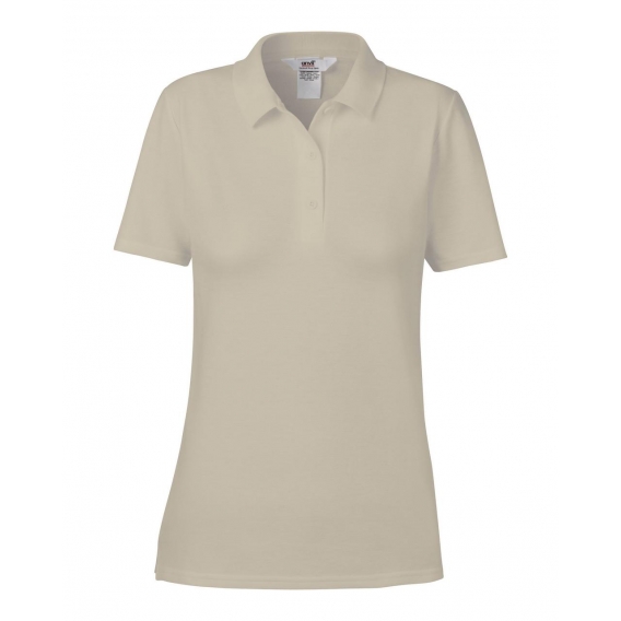 WOMEN’S DOUBLE PIQUÉ POLO