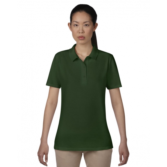 WOMEN’S DOUBLE PIQUÉ POLO