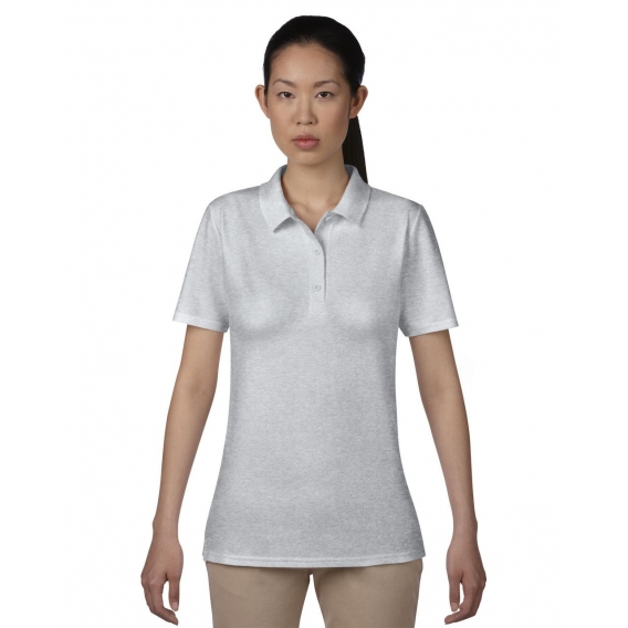 WOMEN’S DOUBLE PIQUÉ POLO