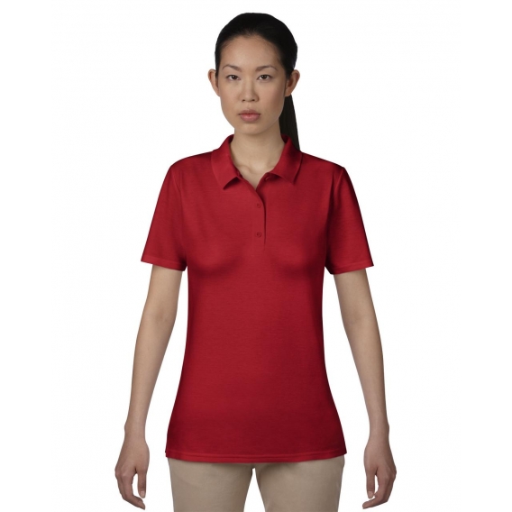 WOMEN’S DOUBLE PIQUÉ POLO