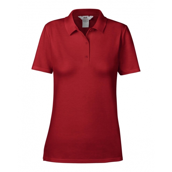 WOMEN’S DOUBLE PIQUÉ POLO