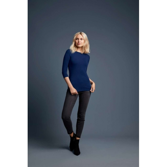 WOMEN'S STRETCH 3/4 SLEEVE TEE