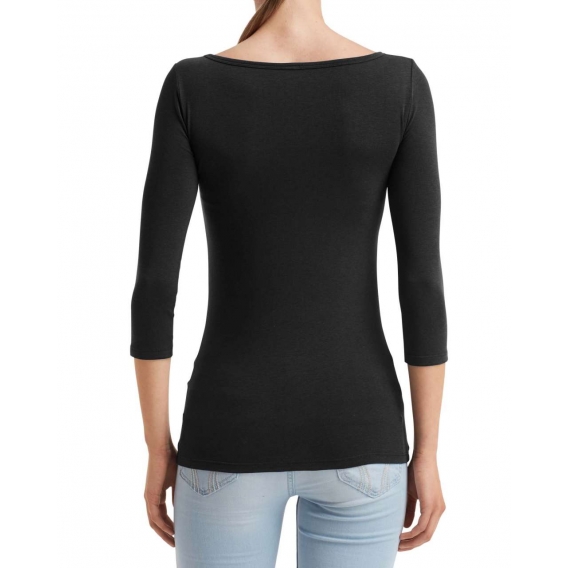 WOMEN'S STRETCH 3/4 SLEEVE TEE