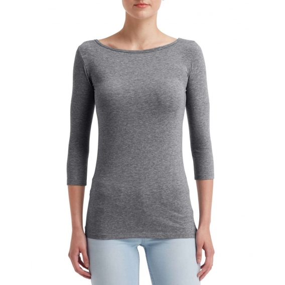 WOMEN'S STRETCH 3/4 SLEEVE TEE