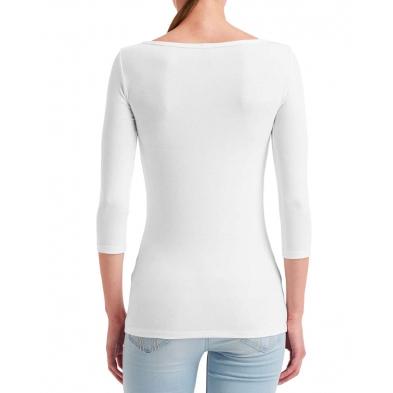 WOMEN'S STRETCH 3/4 SLEEVE TEE