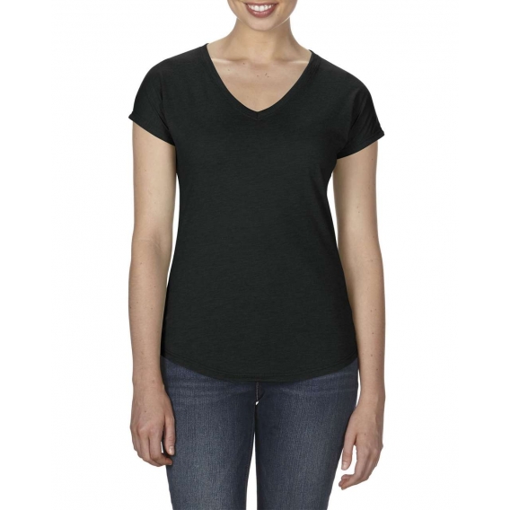 WOMEN'S TRI-BLEND V-NECK TEE