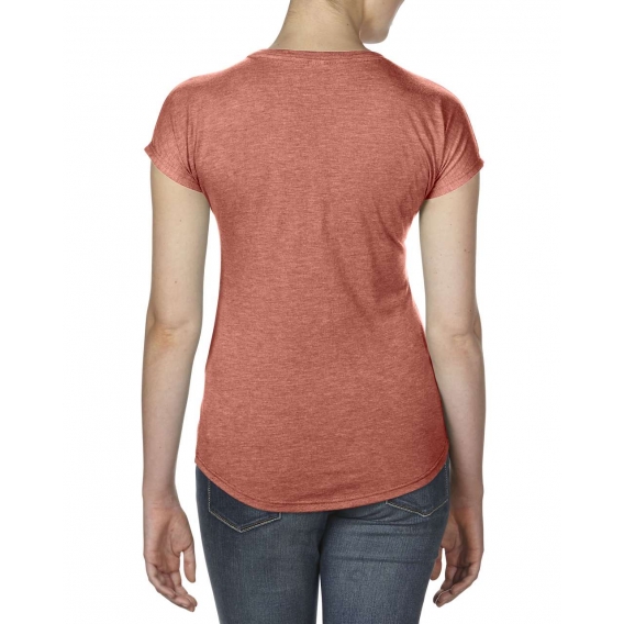 WOMEN'S TRI-BLEND V-NECK TEE