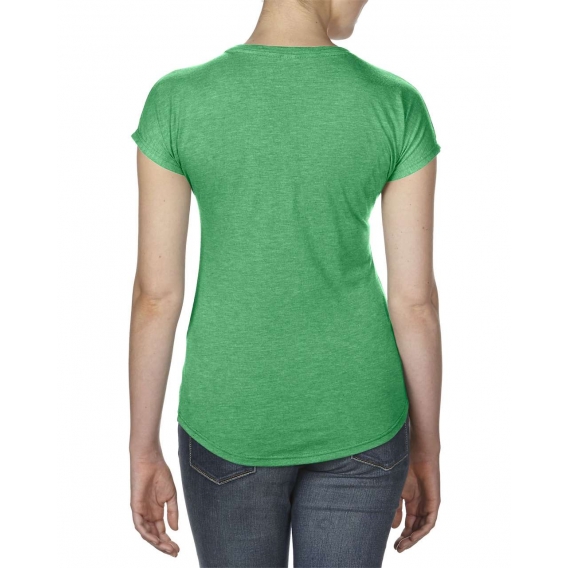 WOMEN'S TRI-BLEND V-NECK TEE