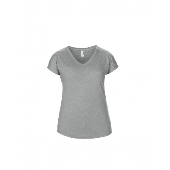 WOMEN'S TRI-BLEND V-NECK TEE