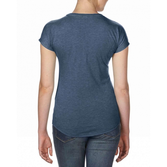 WOMEN'S TRI-BLEND V-NECK TEE