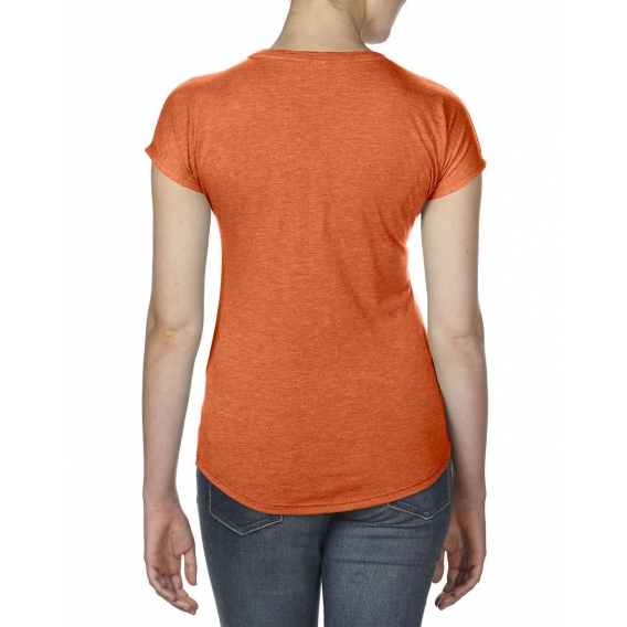 WOMEN'S TRI-BLEND V-NECK TEE