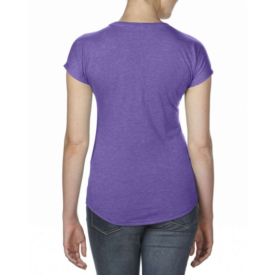 WOMEN'S TRI-BLEND V-NECK TEE
