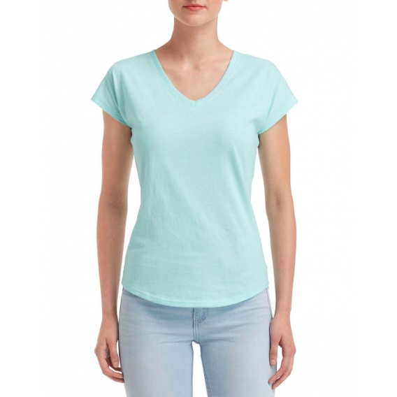 WOMEN'S TRI-BLEND V-NECK TEE