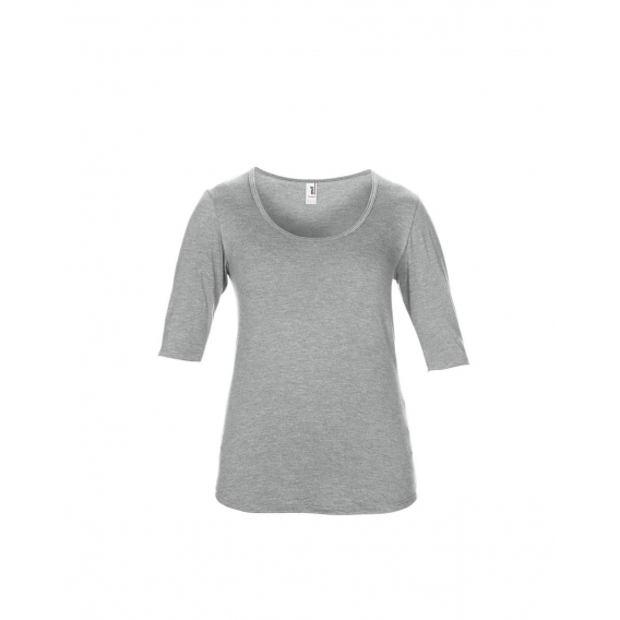 WOMEN’S TRI-BLEND DEEP SCOOP 1/2 SLEEVE TEE