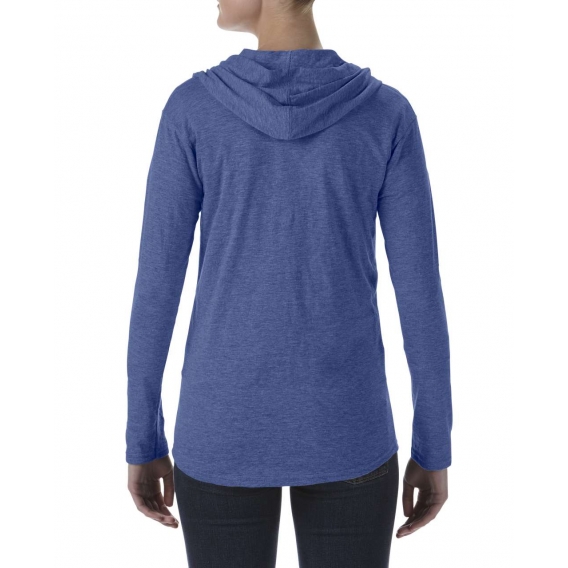 WOMEN'S TRI-BLEND FULL-ZIP HOODED JACKET