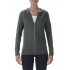 WOMEN'S TRI-BLEND FULL-ZIP HOODED JACKET