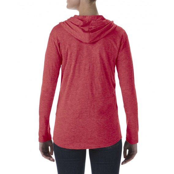 WOMEN'S TRI-BLEND FULL-ZIP HOODED JACKET