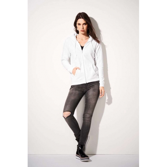 WOMEN'S FULL-ZIP HOODED FLEECE