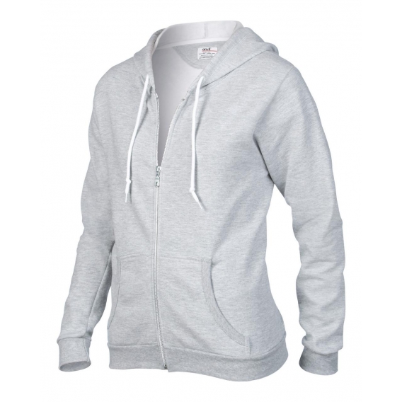 WOMEN'S FULL-ZIP HOODED FLEECE