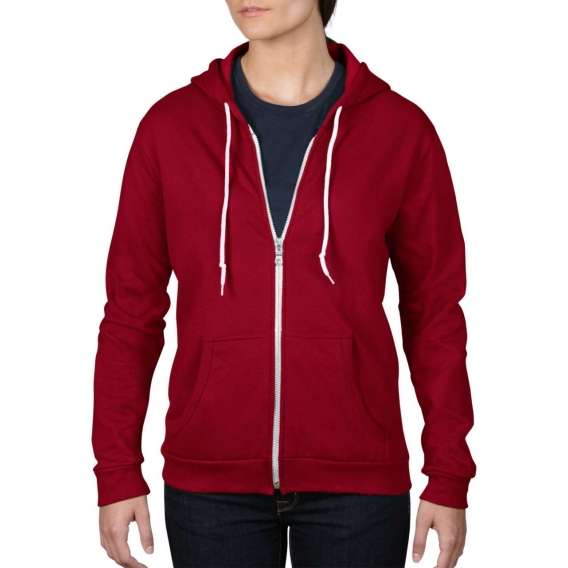 WOMEN'S FULL-ZIP HOODED FLEECE