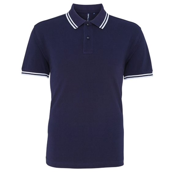 MEN'S CLASSIC FIT TIPPED POLO