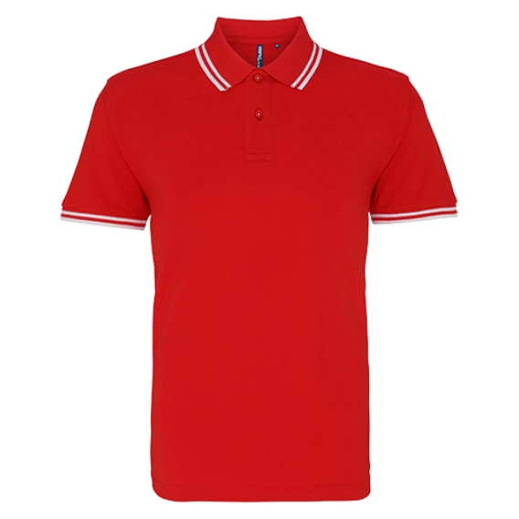 MEN'S CLASSIC FIT TIPPED POLO