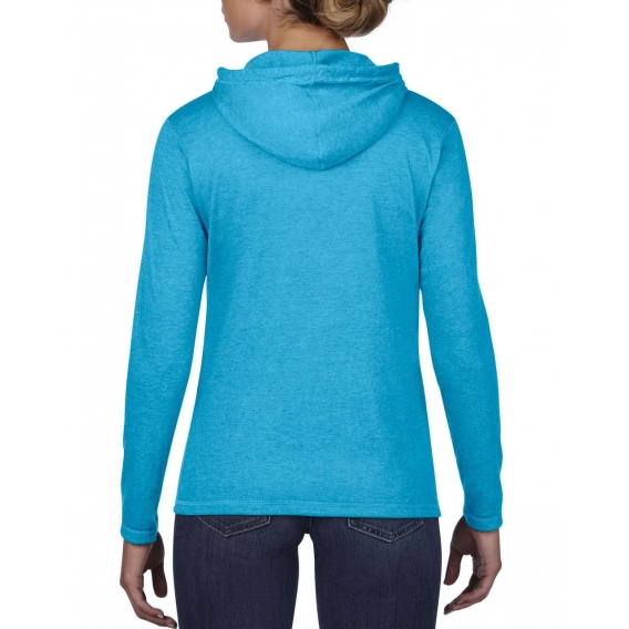 WOMEN’S LIGHTWEIGHT LONG SLEEVE HOODED TEE